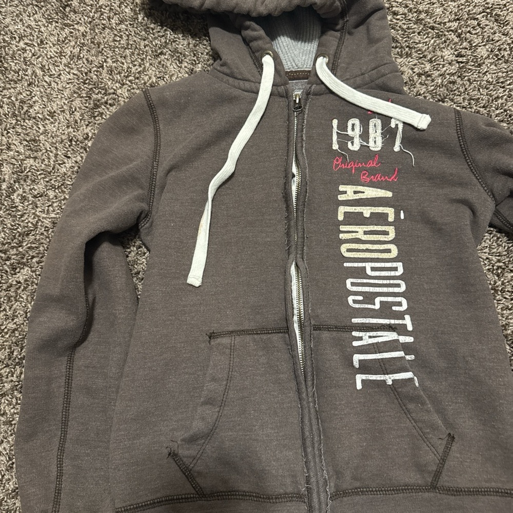 2000’s-Aeropostale Brown Hoodie